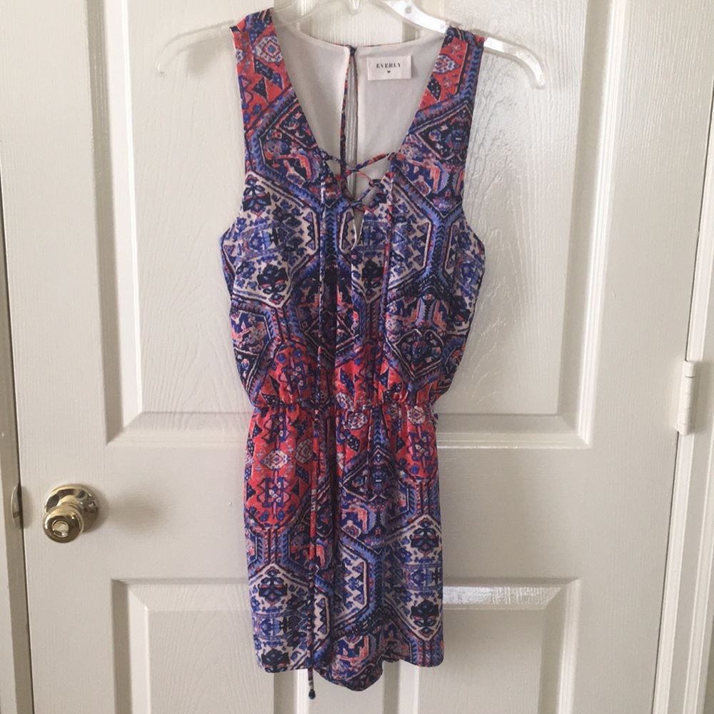 Everly Criss-Cross Romper